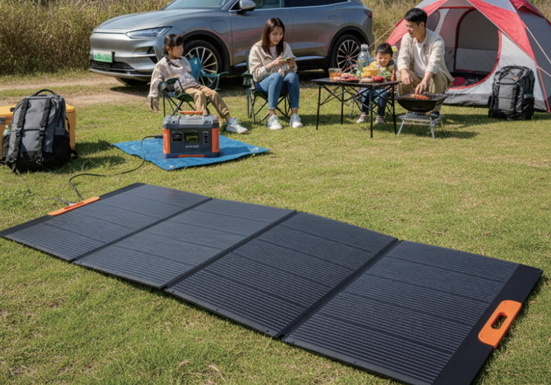 Ultra Lightweight Foldable Solar Panel