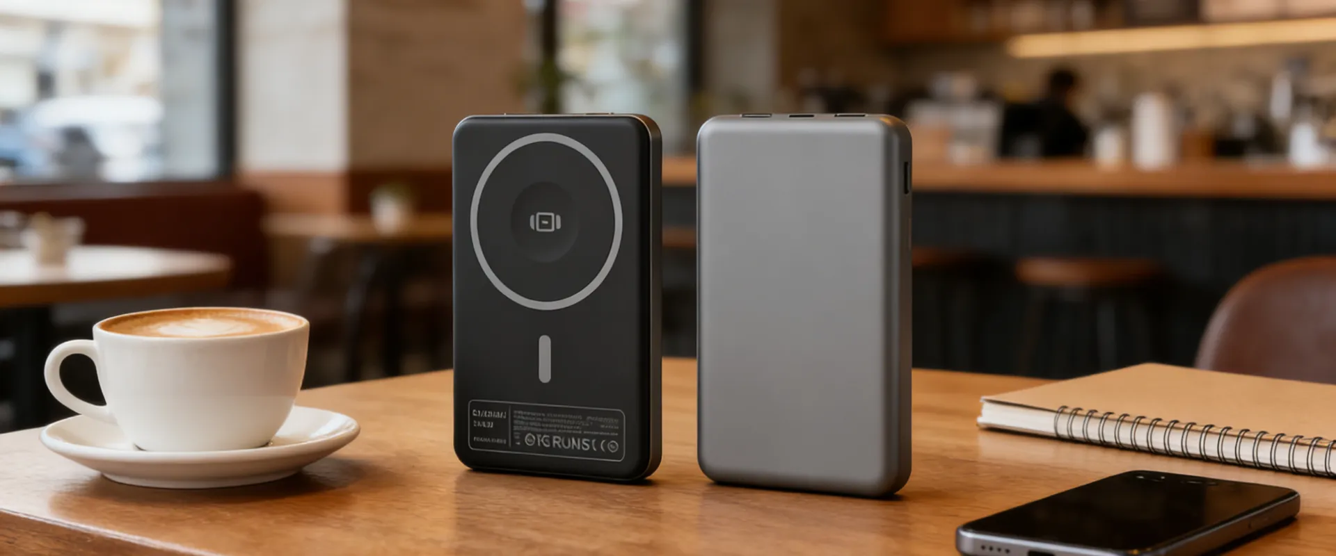 Magnetic charging bank